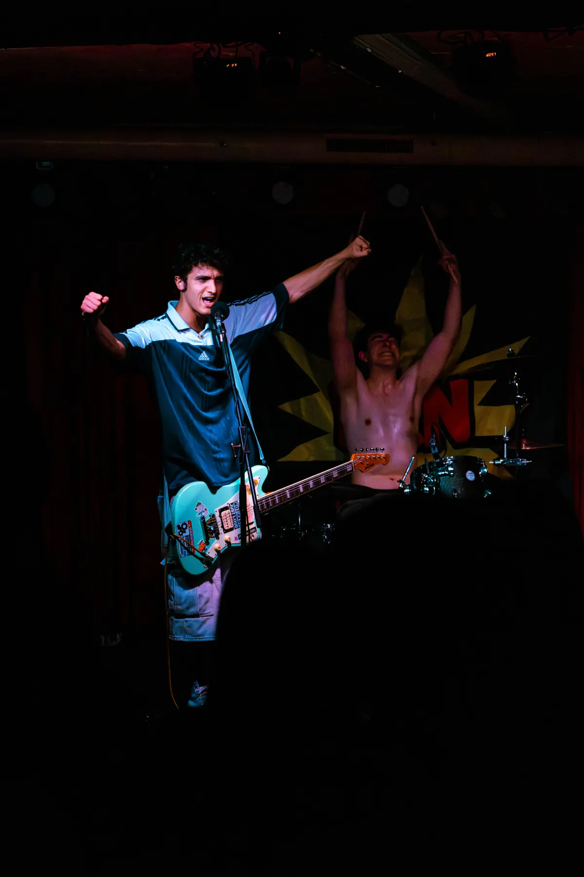 gracias x nada en directo en la Sala Mardi Gras de A Coruña, 22 de julio de 2026